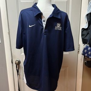 Nike Butler University polo shirt, size large